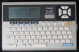 Canon X-07